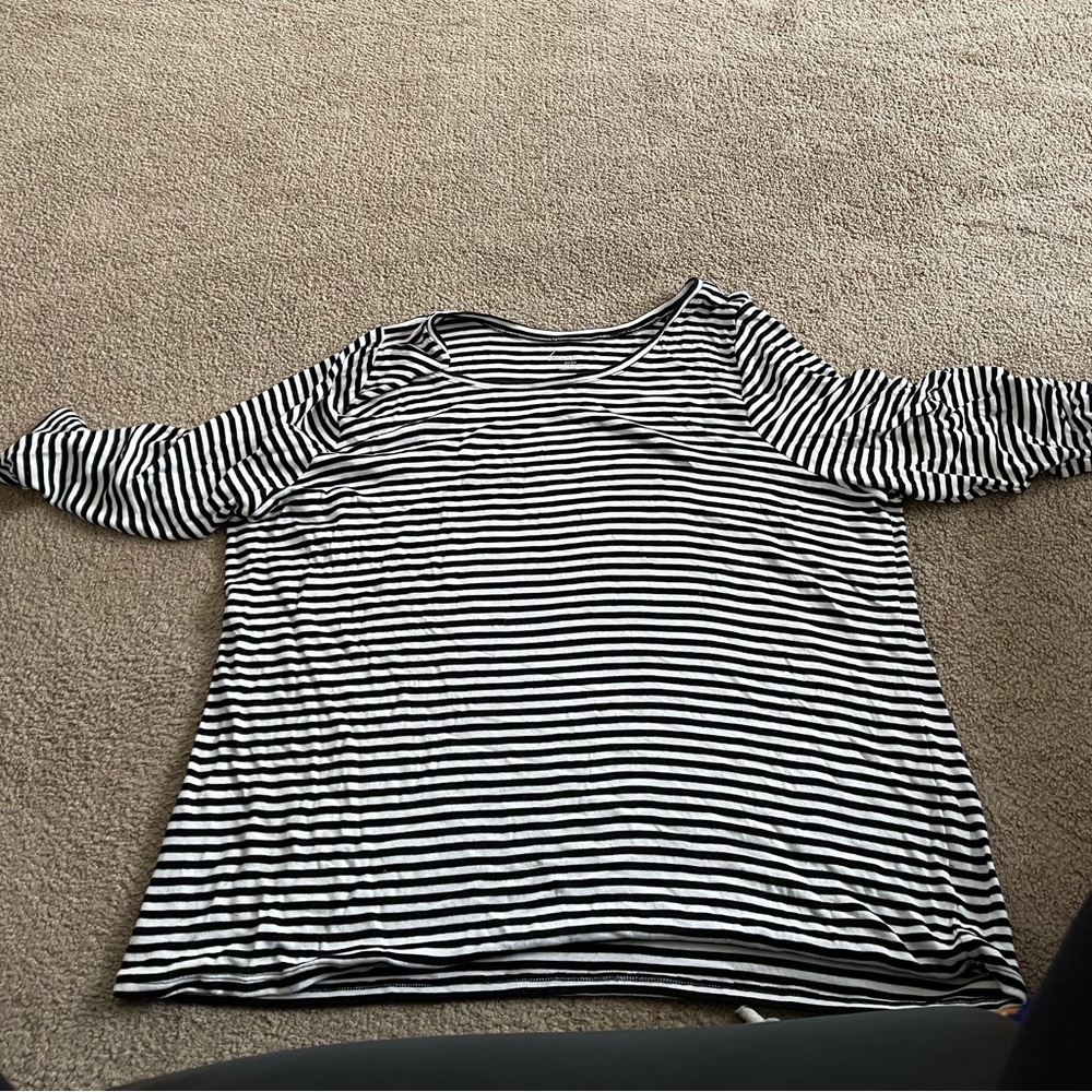 Lane Bryant 3/4 length shirt